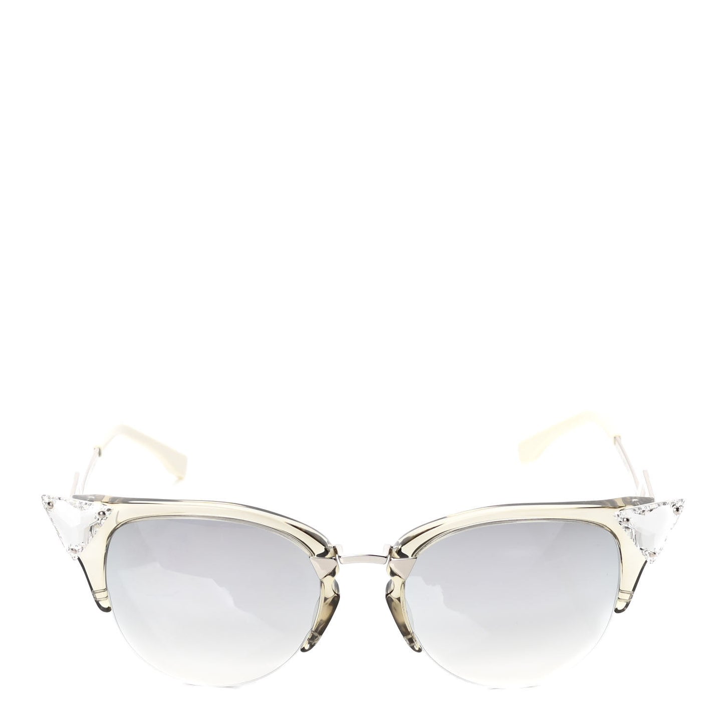 Iridia Cat Eye Sunglasses FF 0041/S Silver