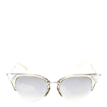 Fendi Iridia Cat Eye Sunglasses FF 0041/S Silver 4 of 12