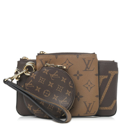 Louis Vuitton Reverse Monogram Giant Trio Pouch 1 of 6