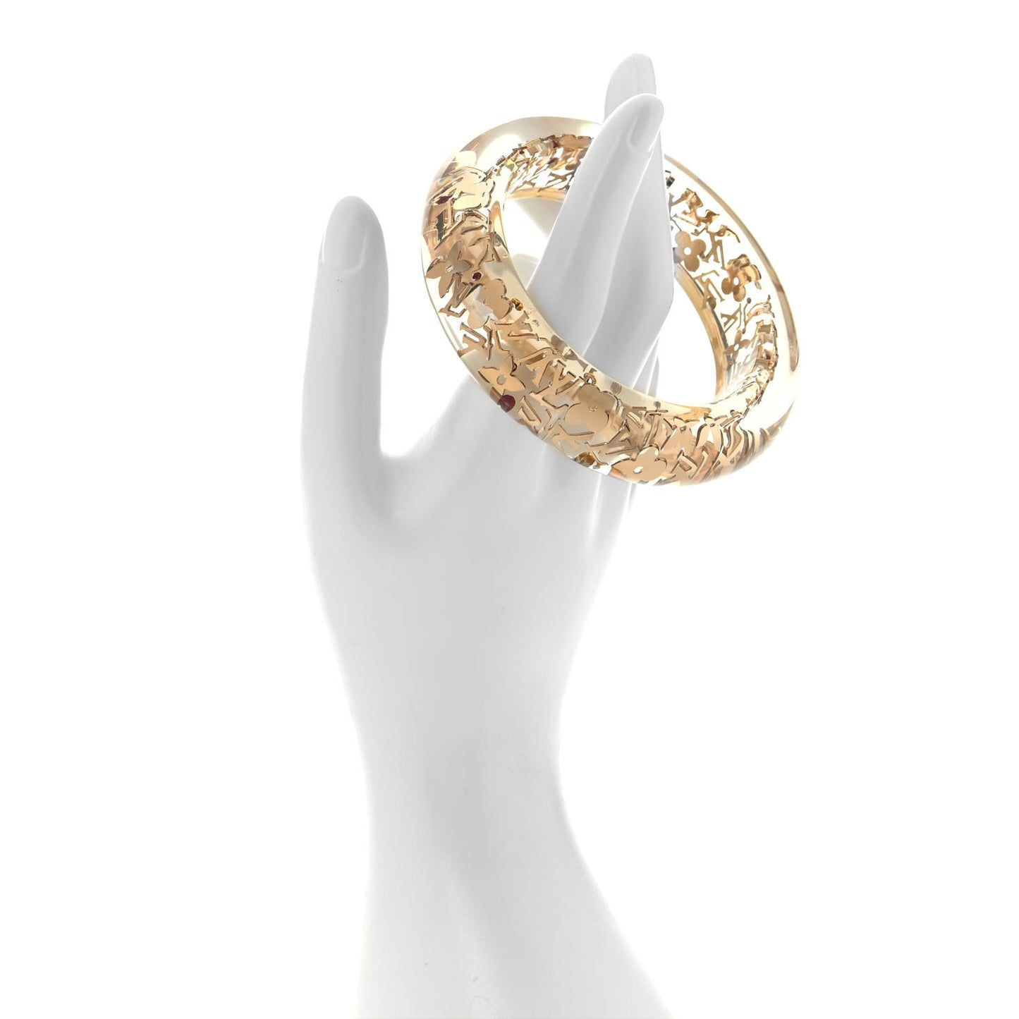 Resin Swarovski Medium Inclusion Bracelet GM Transparent
