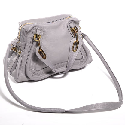 Chloe Calfskin Medium Paraty Cashmere Grey 3 of 12