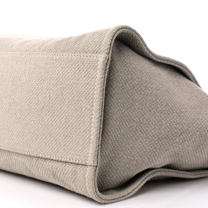 Chanel Mixed Fibers Medium Deauville Tote Beige Black 10 of 10