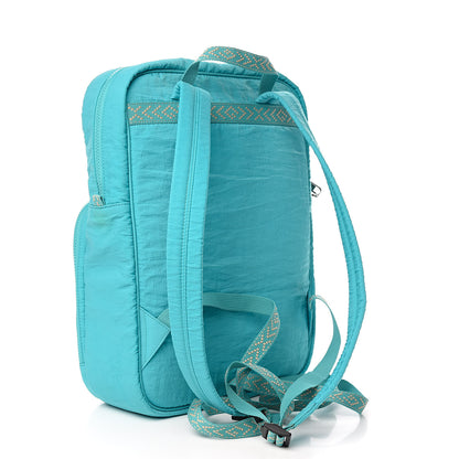 Gucci Nylon Twill 80s Logo Patch Backpack Lago 3 of 10