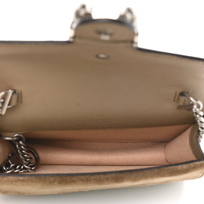 Gucci GG Supreme Monogram Super Mini Dionysus Shoulder Bag Taupe 5 of 10