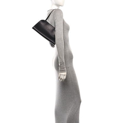 The Row Smooth Calfskin Peggy Bag Black 2 of 9