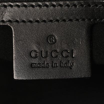 Gucci Snakeskin Medium Patti Stud Hobo Black 6 of 12