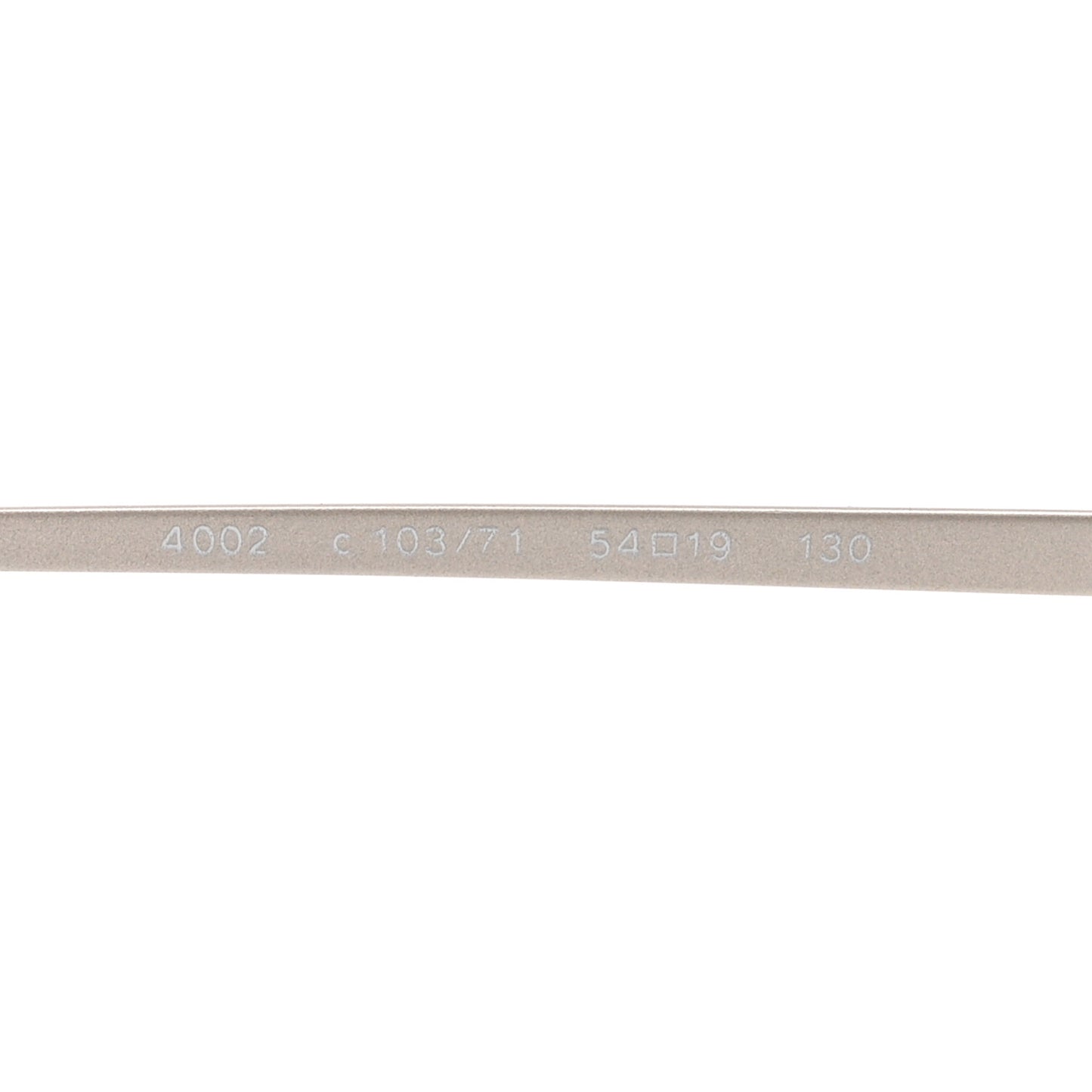 Metal Frameless Sunglasses 4002 Grey