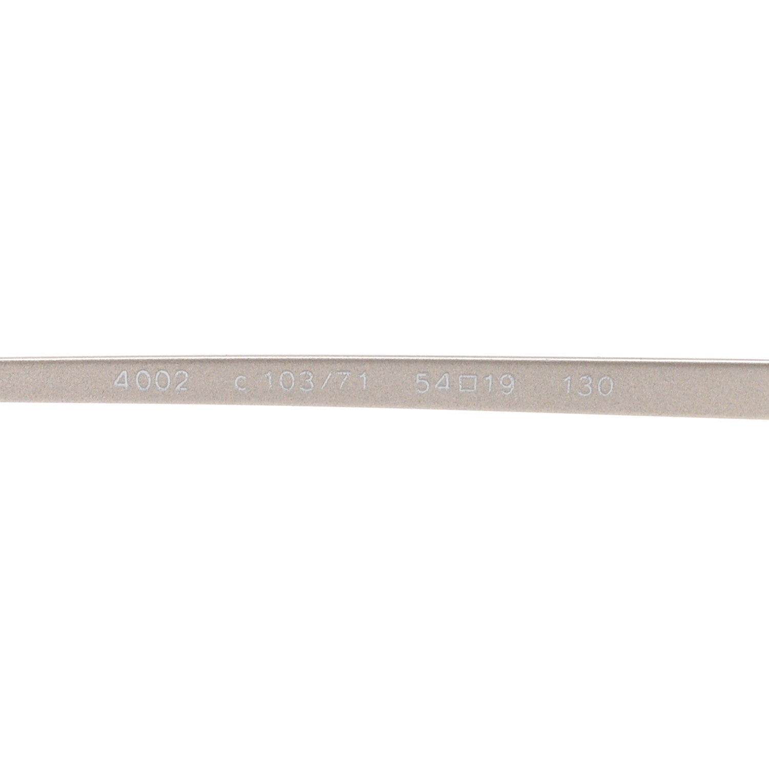 Chanel Metal Frameless Sunglasses 4002 Grey 6 of 8