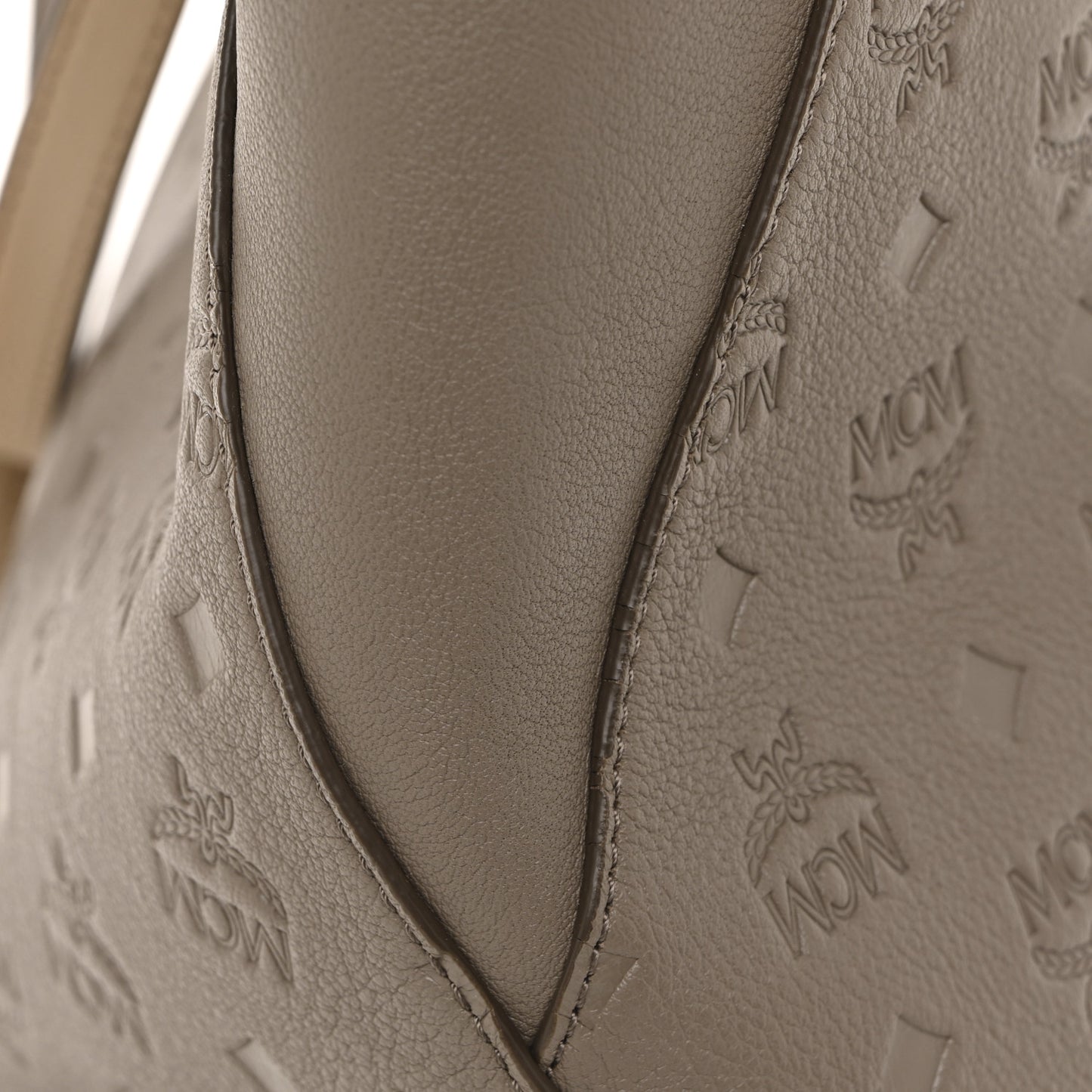 Calfskin Ottomar Monogram Medium Klara Shopper Tote Dove