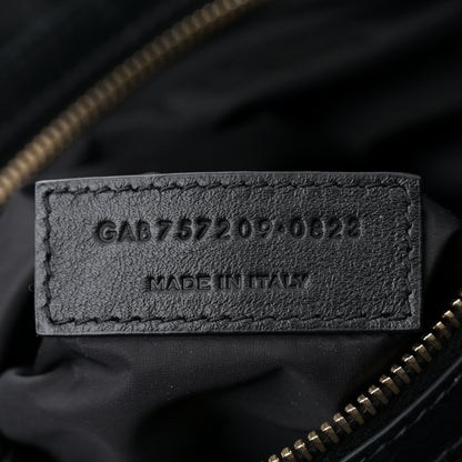 Saint Laurent Nylon Discovery Satchel Black 7 of 11