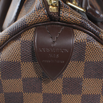 Louis Vuitton Damier Ebene Speedy 30 5 of 7