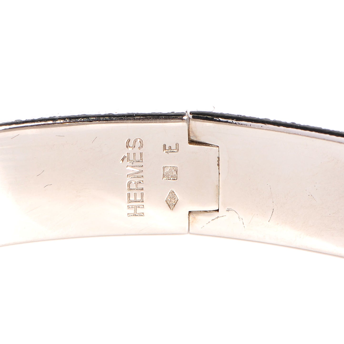 Narrow Enamel Clic Clac H Bracelet PM Framboise