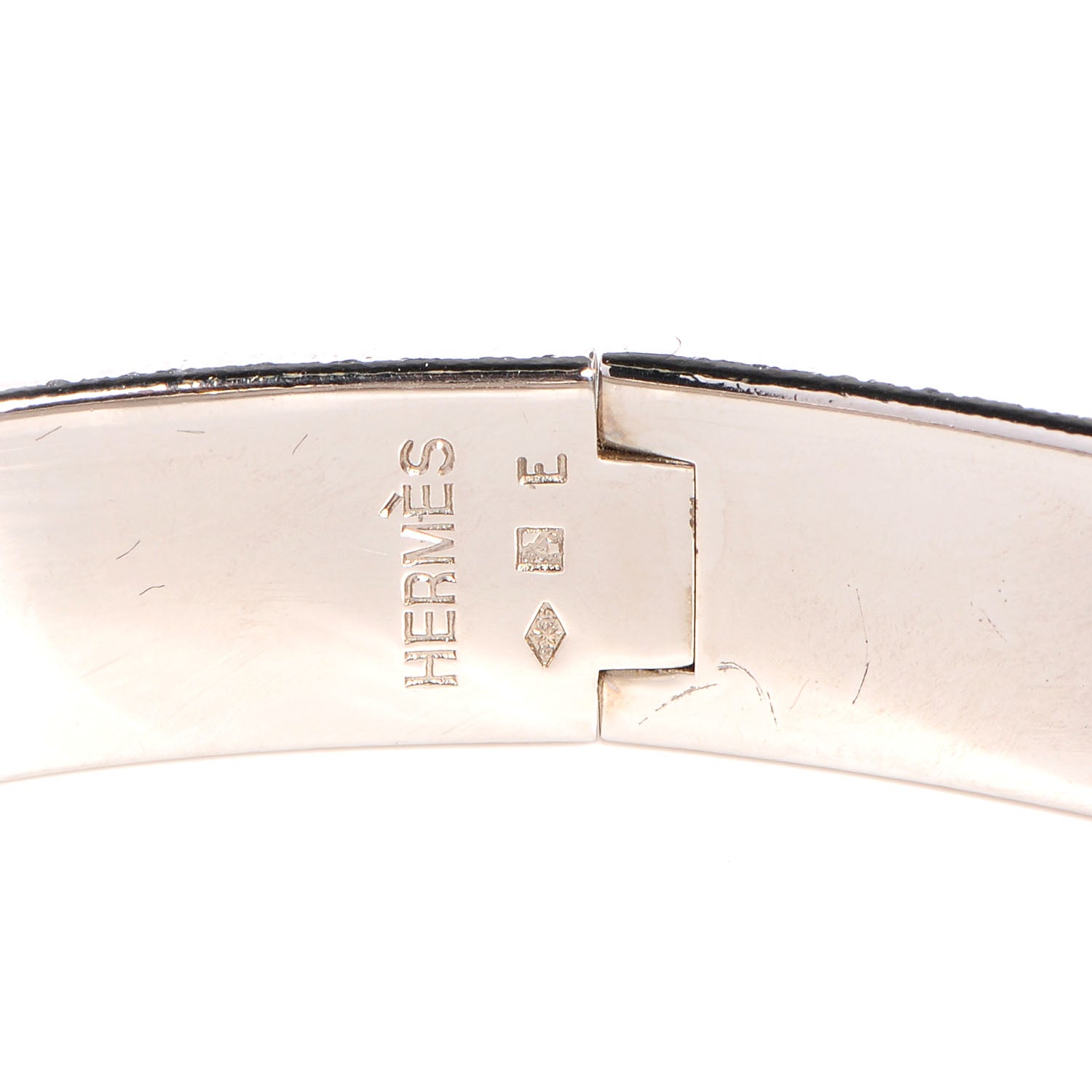 Hermes Narrow Enamel Clic Clac H Bracelet PM Framboise 5 of 5