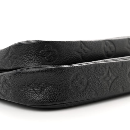 Louis Vuitton Empreinte Monogram Giant Multi Pochette Accessories Black 9 of 10