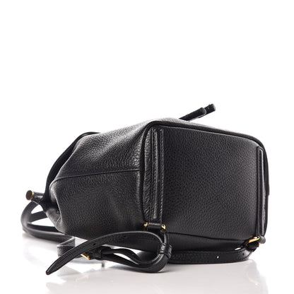 Dolce & Gabbana Calfskin Mini Miss Sicily Backpack Black 4 of 8