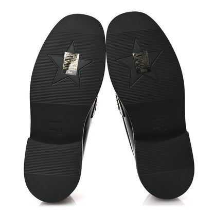 Christian Dior Brushed Calfskin Boy Platform Loafers 35.5 Black 7 of 11