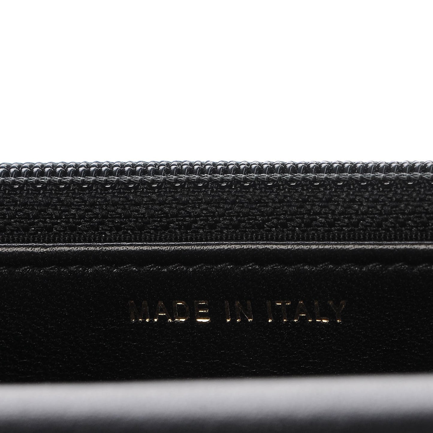 Lambskin Quilted Pearl Wallet On Chain WOC Black