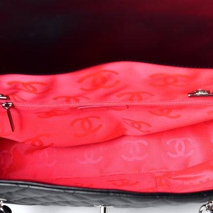 Chanel Calfskin Quilted Large Cambon Flap Black 5 of 8