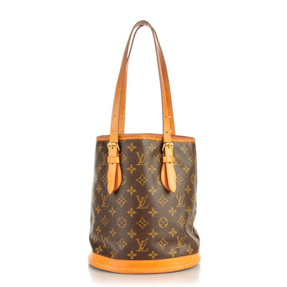 Louis Vuitton Monogram Petit Bucket 23 1 of 8