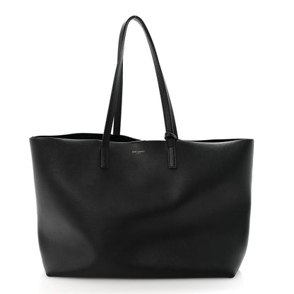 Saint Laurent Calfskin Large Shopping Tote Black 1 of 10