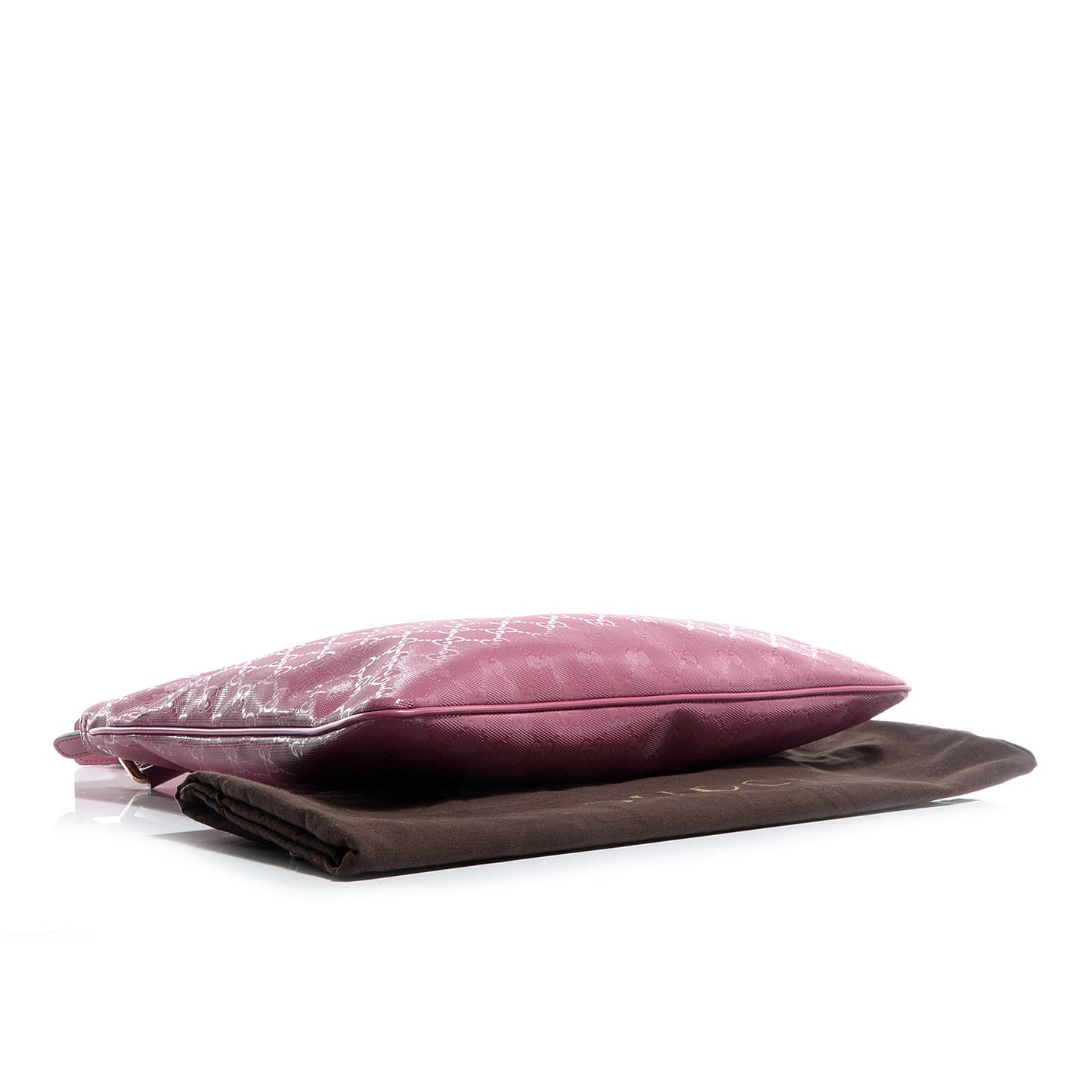 Imprime Monogram Medium Flat Messenger Bag Vintage Rose