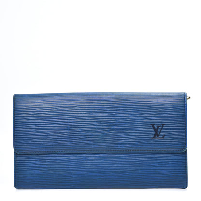 Louis Vuitton Epi Sarah Wallet Cyan 1 of 6