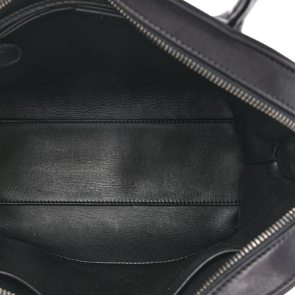 The Row Polished Saddle Calfskin Agnes Bag Black 5 of 9