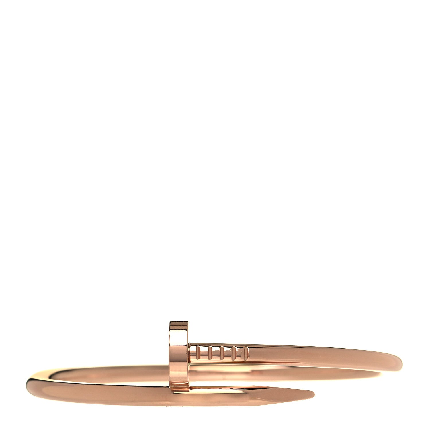 Cartier 18K Pink Gold Juste Un Clou Bracelet 17 1 of 10