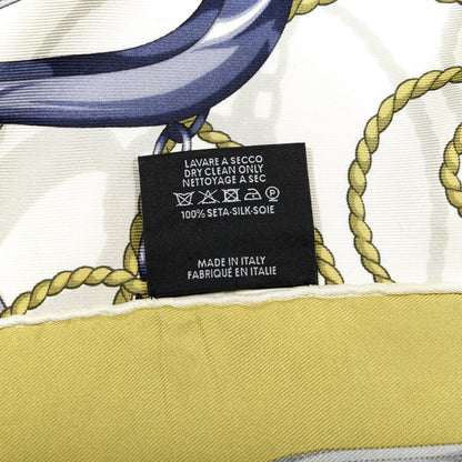 Gucci Silk Horsebit Print Square Scarf Multicolor 10 of 10