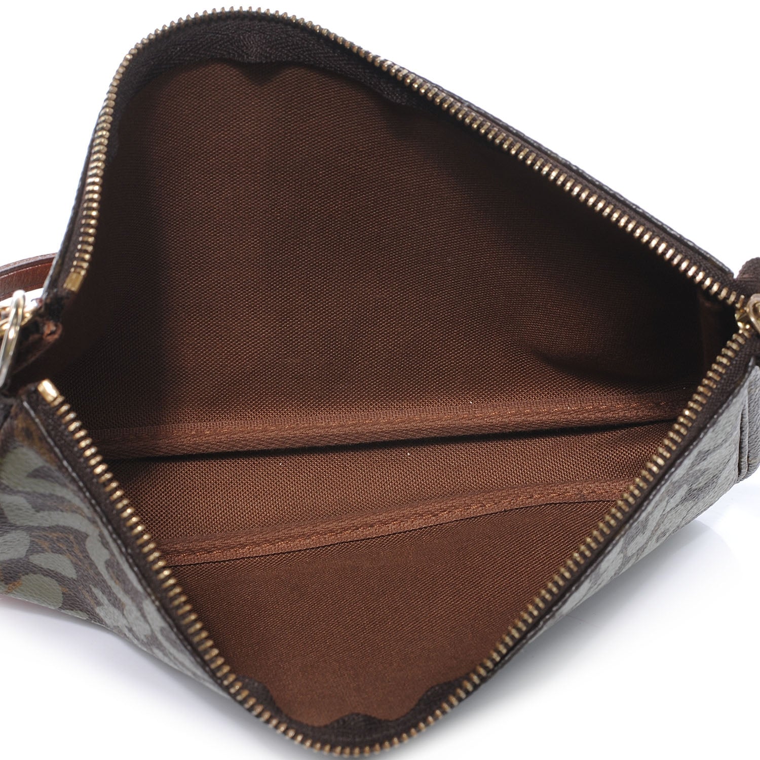 Louis Vuitton Monogram Graffiti Pochette Accessories Kaki 6 of 7