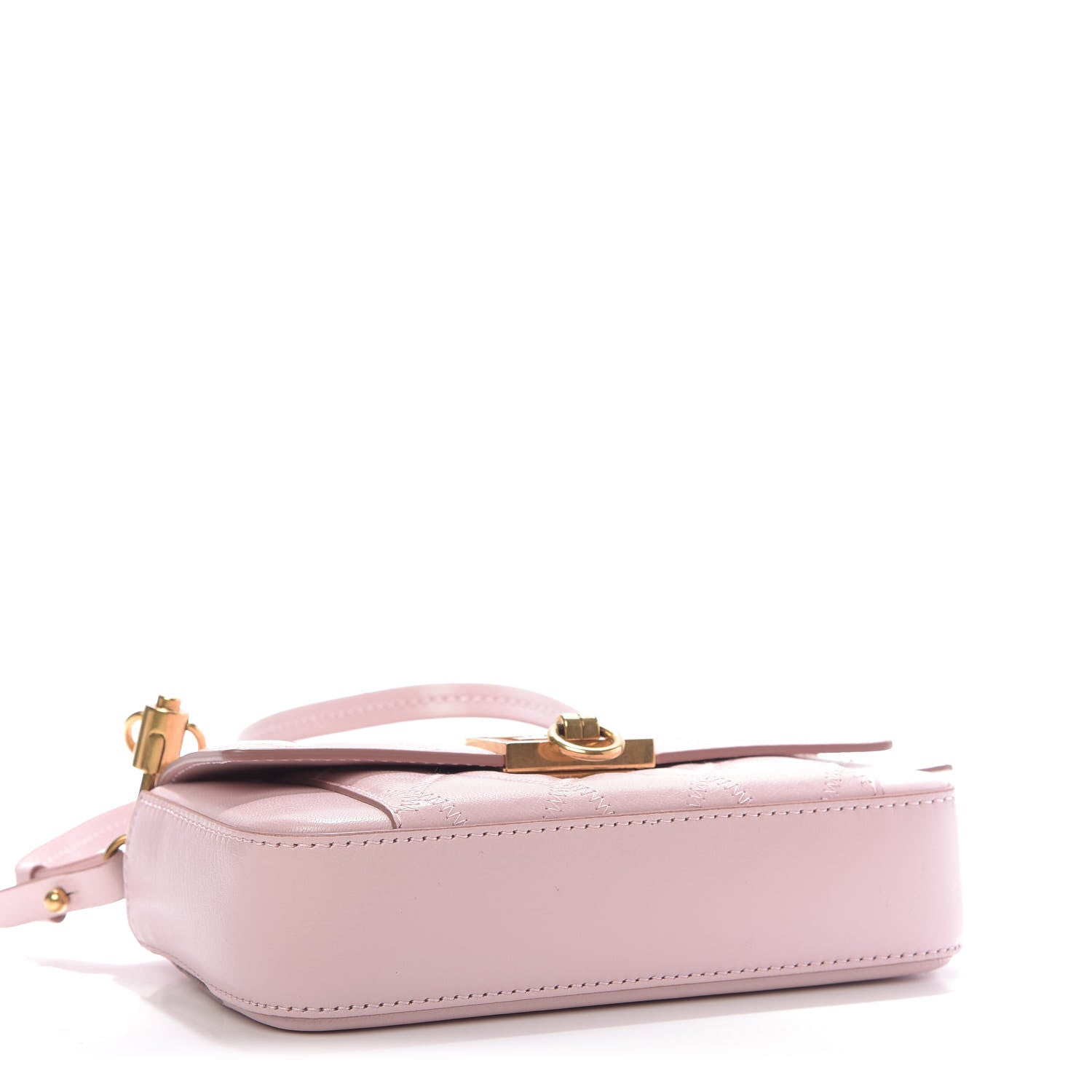 Givenchy Goatskin Quilted Mini Pocket GV3 Convertible Bag Pale Pink 4 of 9
