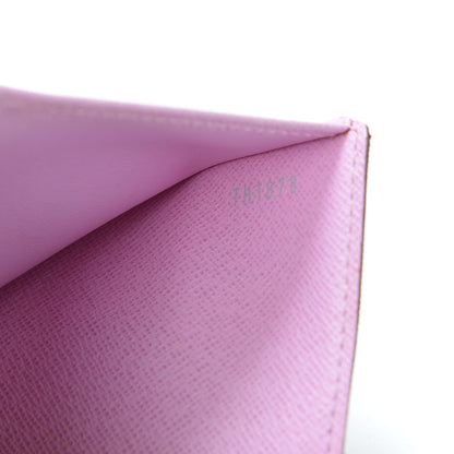 Louis Vuitton Monogram Multicolor Joey Wallet White Litchi 8 of 8