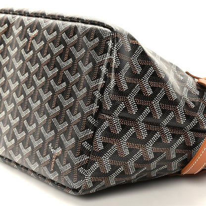 Goyard Goyardine Chien Gris Bag Black Gold 9 of 9