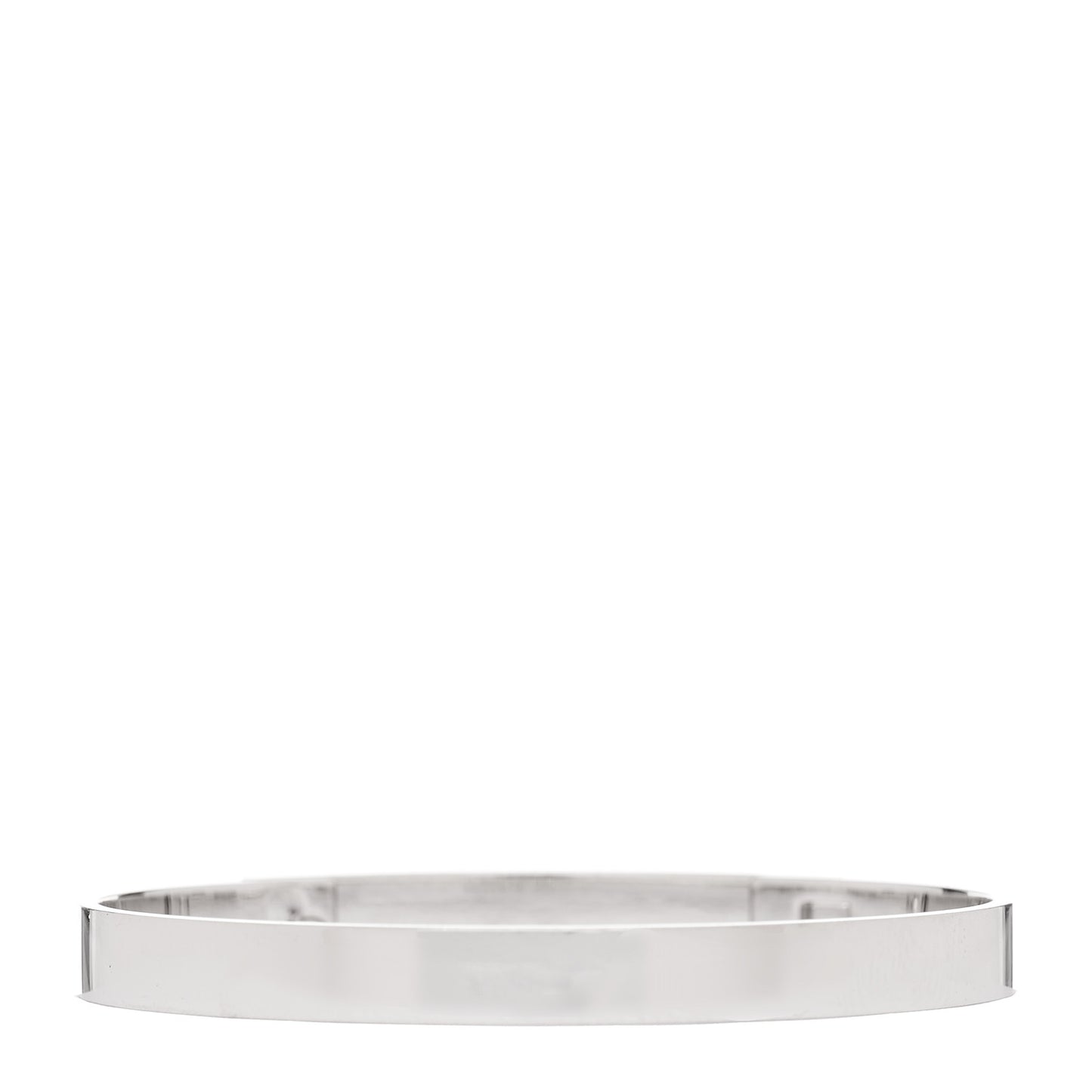 18K White Gold PM Collier De Chien Bracelet SH