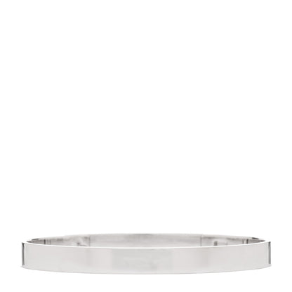 Hermes 18K White Gold PM Collier De Chien Bracelet SH 3 of 4