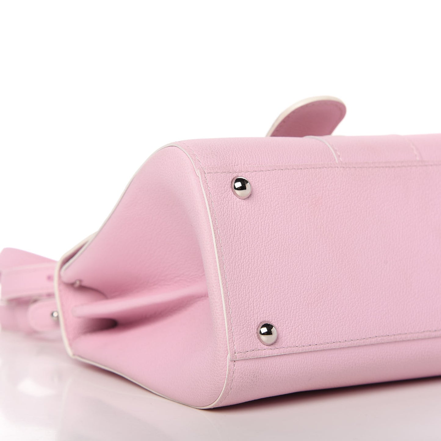 Grained Calfskin Mini Brillant Satchel Nakuru