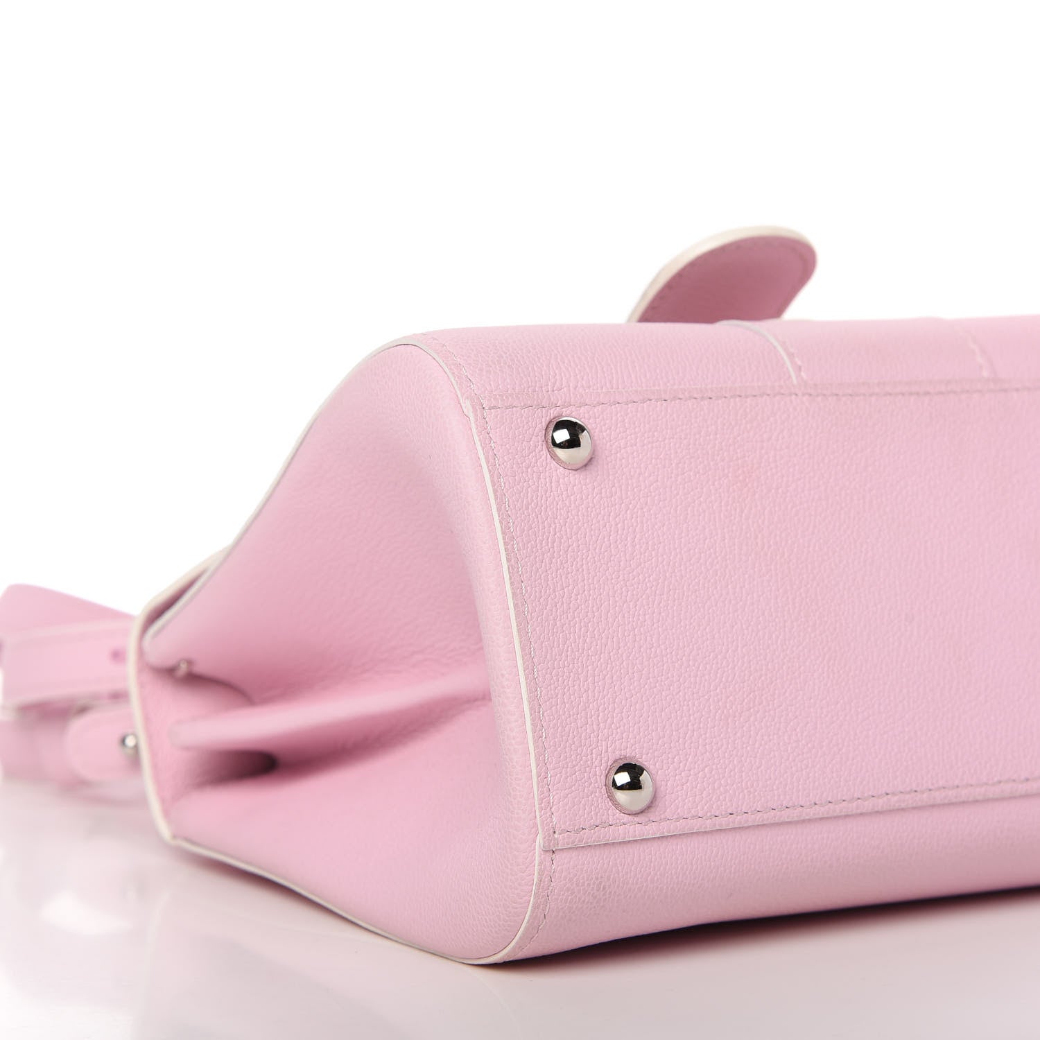 Delvaux Grained Calfskin Mini Brillant Satchel Nakuru 6 of 10