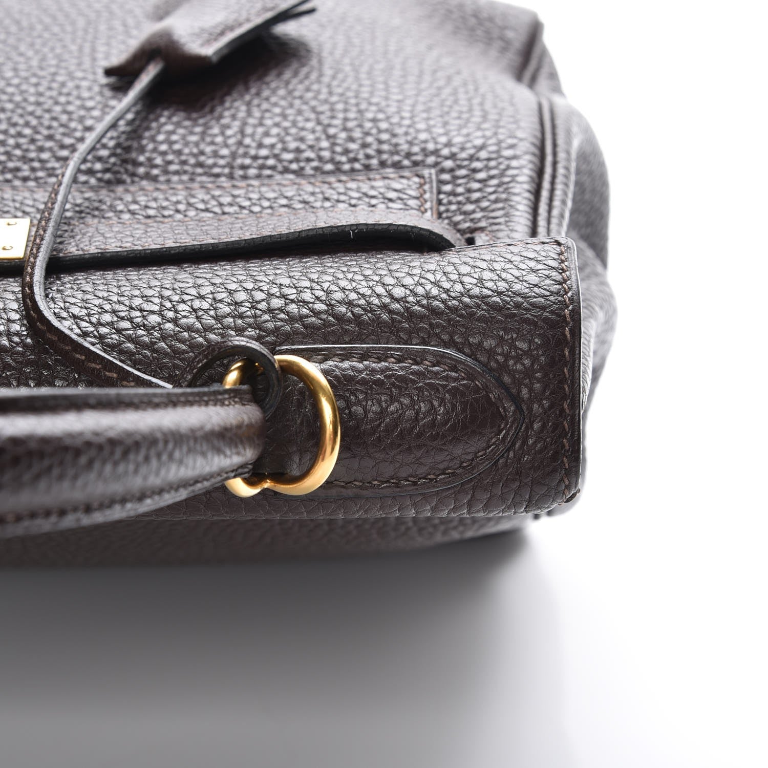 Hermes Togo Kelly Retourne 28 Chocolate 27 of 32