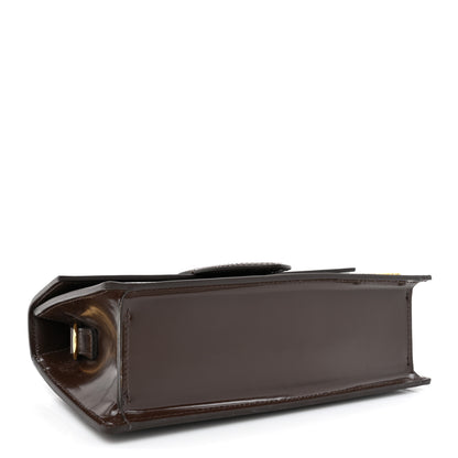 Jacquemus Glazed Calfskin Le Grand Bambino Midnight Brown 4 of 15