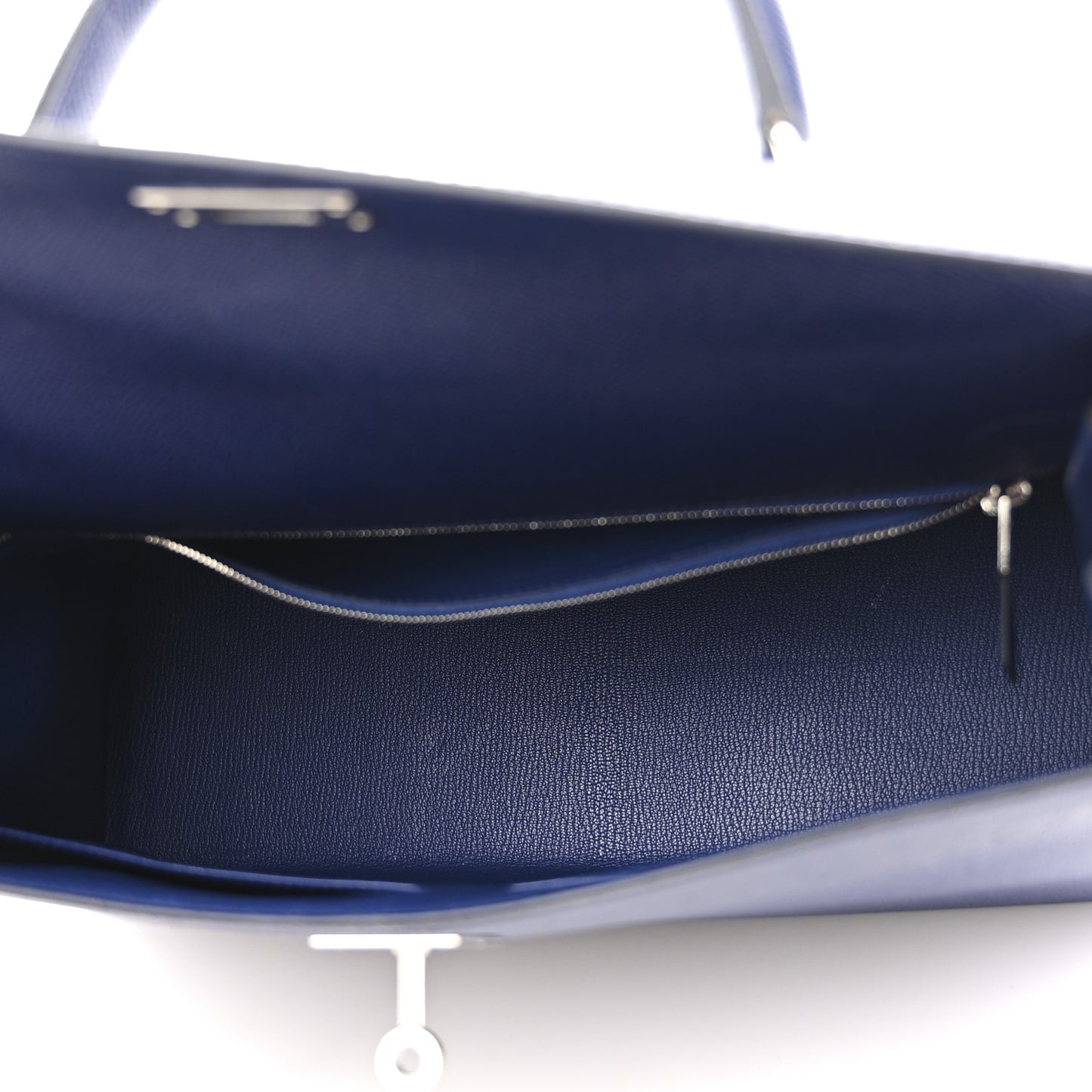 Epsom Kelly Sellier 35 Bleu Saphir