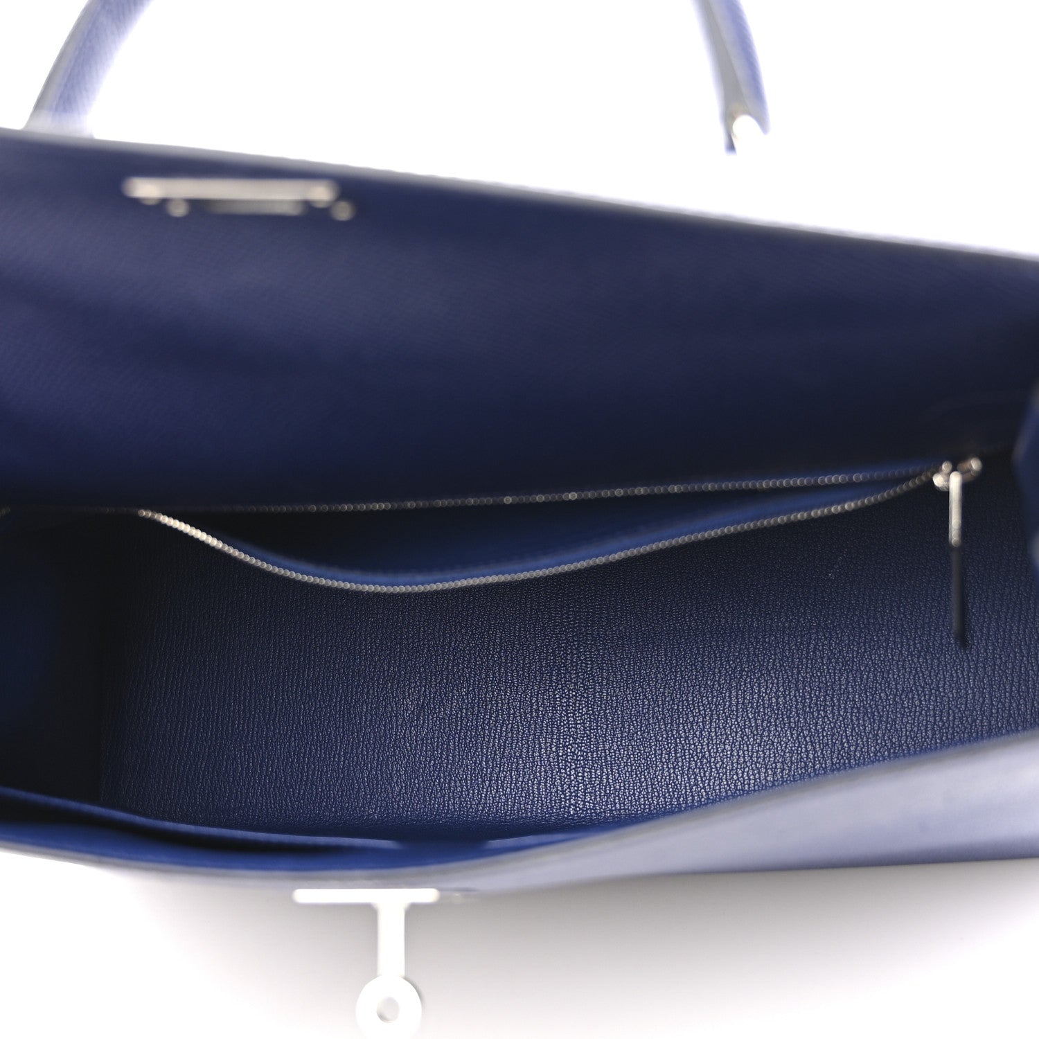 Hermes Epsom Kelly Sellier 35 Bleu Saphir 5 of 13
