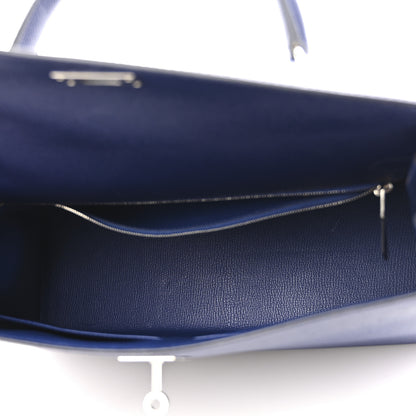 Hermes Epsom Kelly Sellier 35 Bleu Saphir 5 of 13