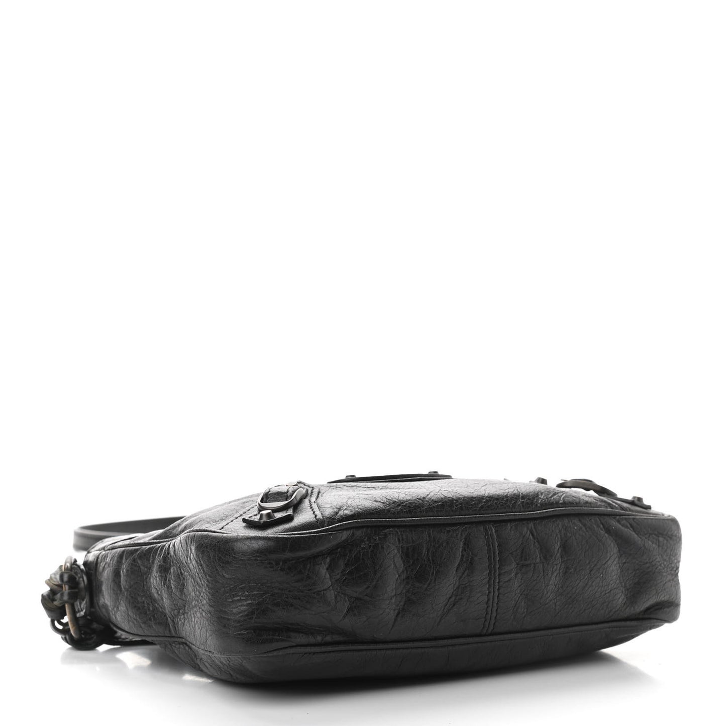 Agneau Classic Hardware Hip Black