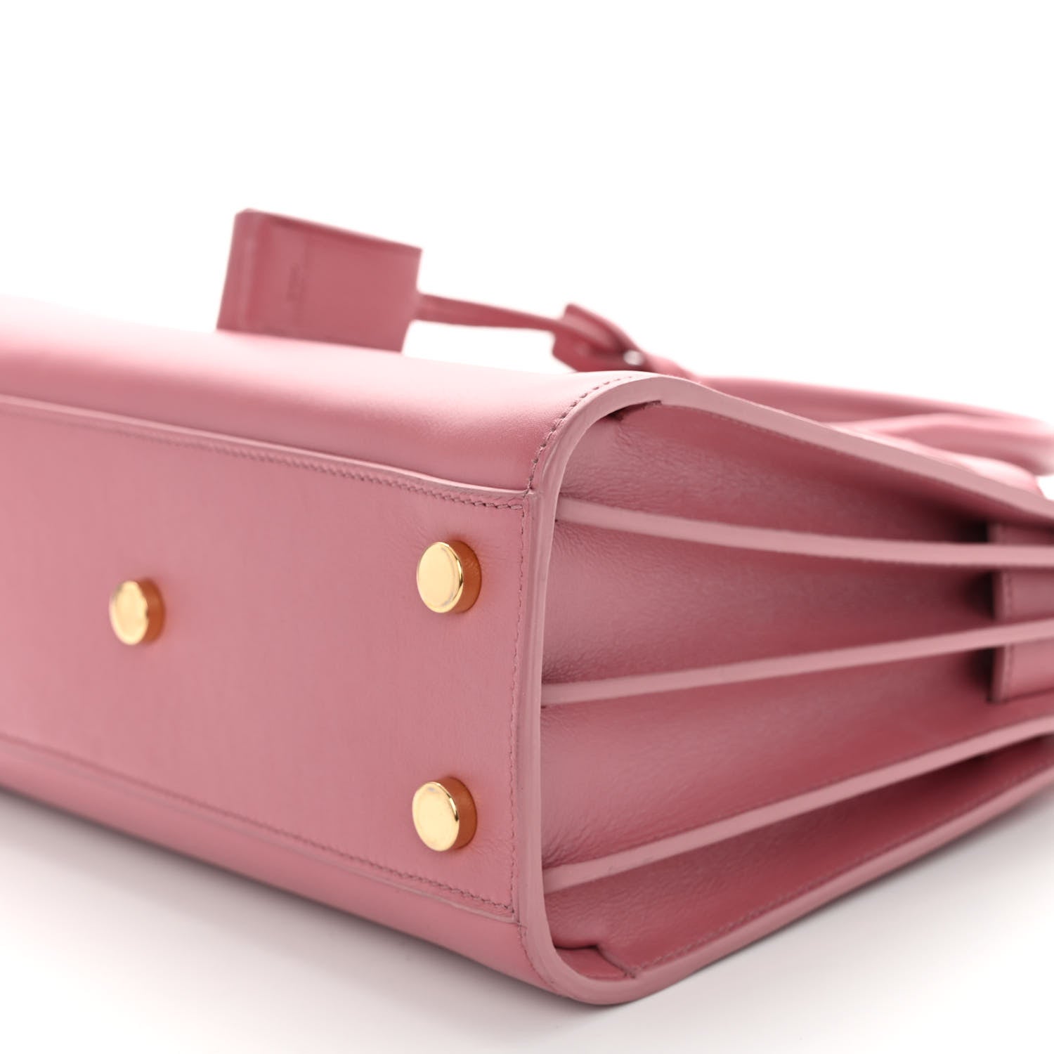Saint Laurent Calfskin Nano Sac De Jour Rose Dark 9 of 9