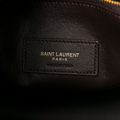 Saint Laurent Supple Calfskin Large Le 5 A 7 Soft Hobo Raisin 6 of 10