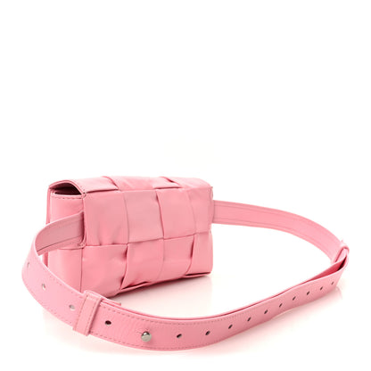 Bottega Veneta Paper Calfskin Intrecciato Cassette Belt Bag Ribbon 3 of 11
