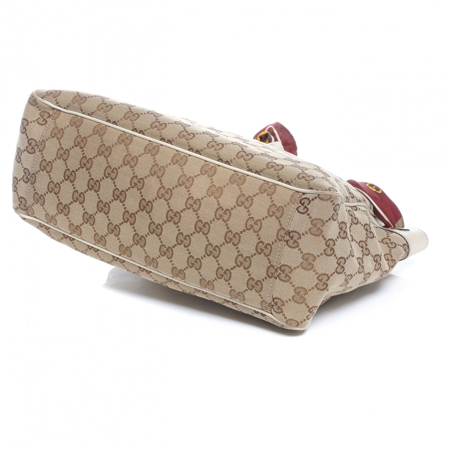 Monogram Medium Positano Tote Ivory
