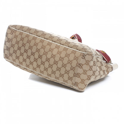 Gucci Monogram Medium Positano Tote Ivory 4 of 7