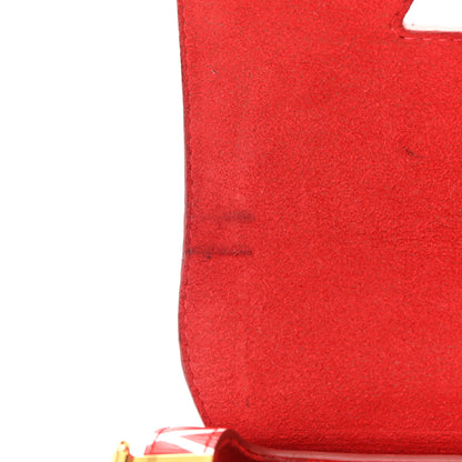 Louis Vuitton LOUIS VUITTON Epi Malletage Twist Shoulder Bag PM Rouge 12 of 17