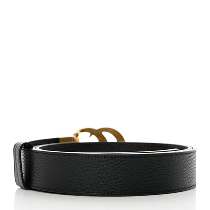 Gucci Calfskin Double G Reversible 37mm Belt 120 48 Black Cocoa 3 of 10